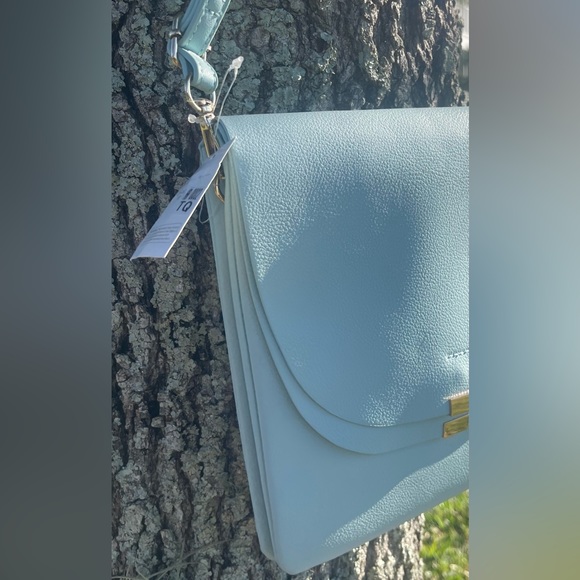NWT! Stunning Sky Blue Crossbody Handbag 🌷 Beautiful 🤩 - Picture 7 of 7